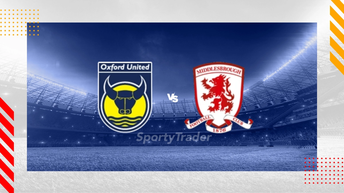 Oxford United vs Middlesbrough Prediction