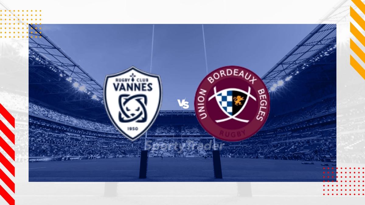 Pronostic RC Vannes vs Bordeaux-Bègles