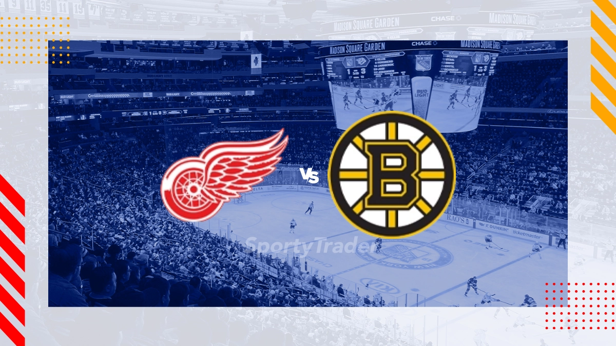 Pronóstico Detroit Red Wings vs Boston Bruins