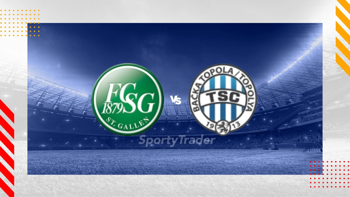 Pronóstico St. Gallen vs FK TSC Backa Topola