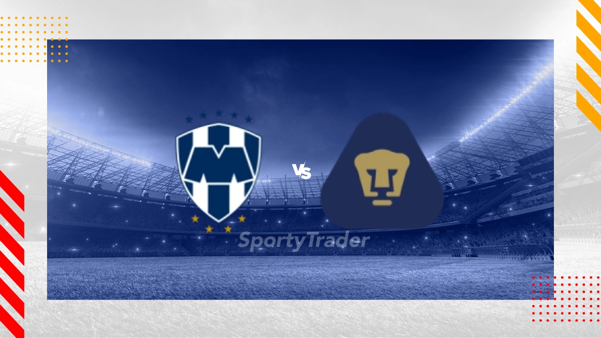 Pronóstico Monterrey vs Pumas UNAM