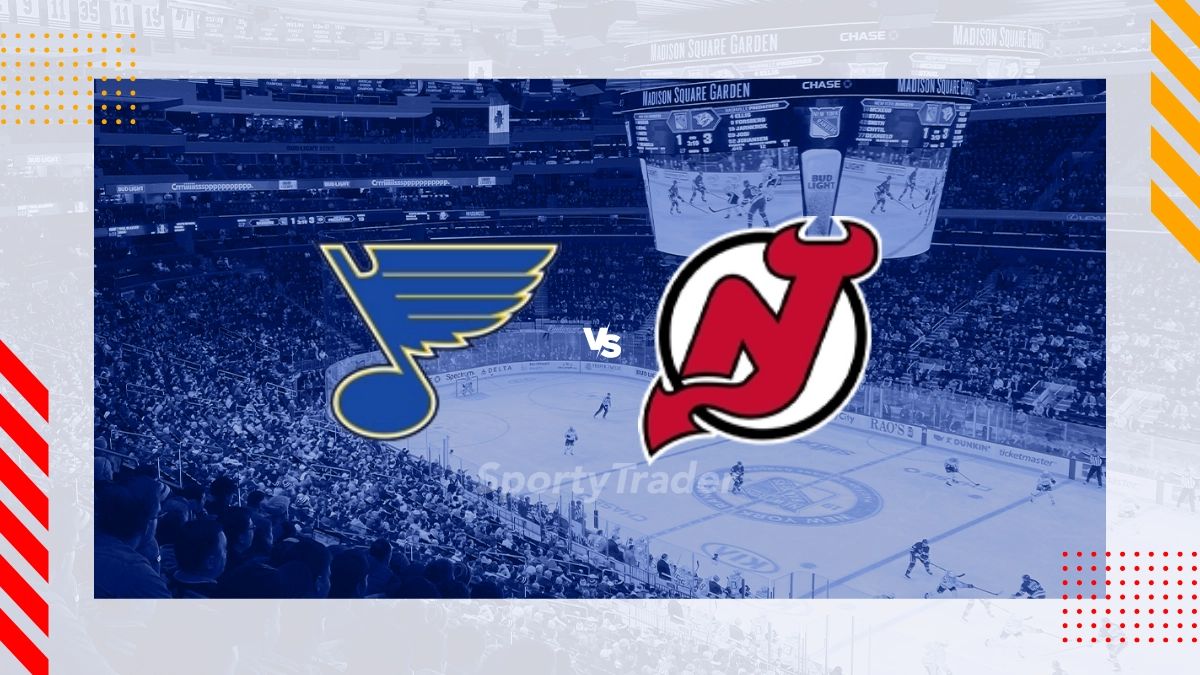 St. Louis Blues vs New Jersey Devils Picks