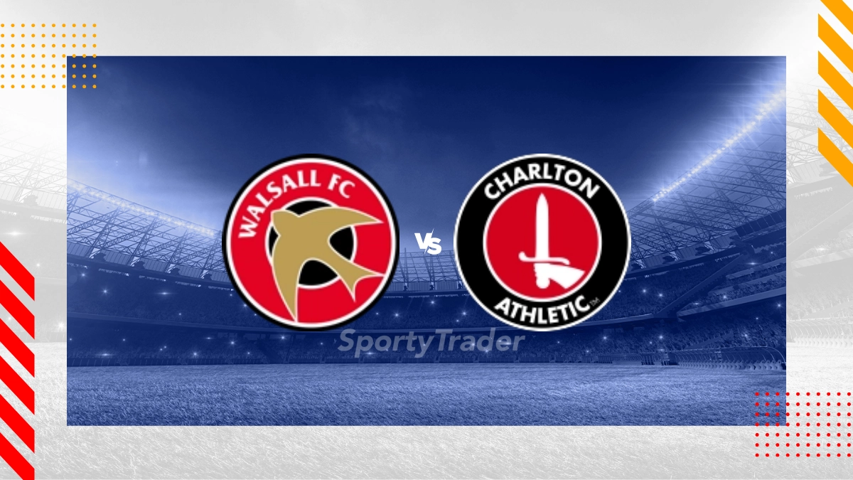 Walsall vs Charlton Athletic Prediction