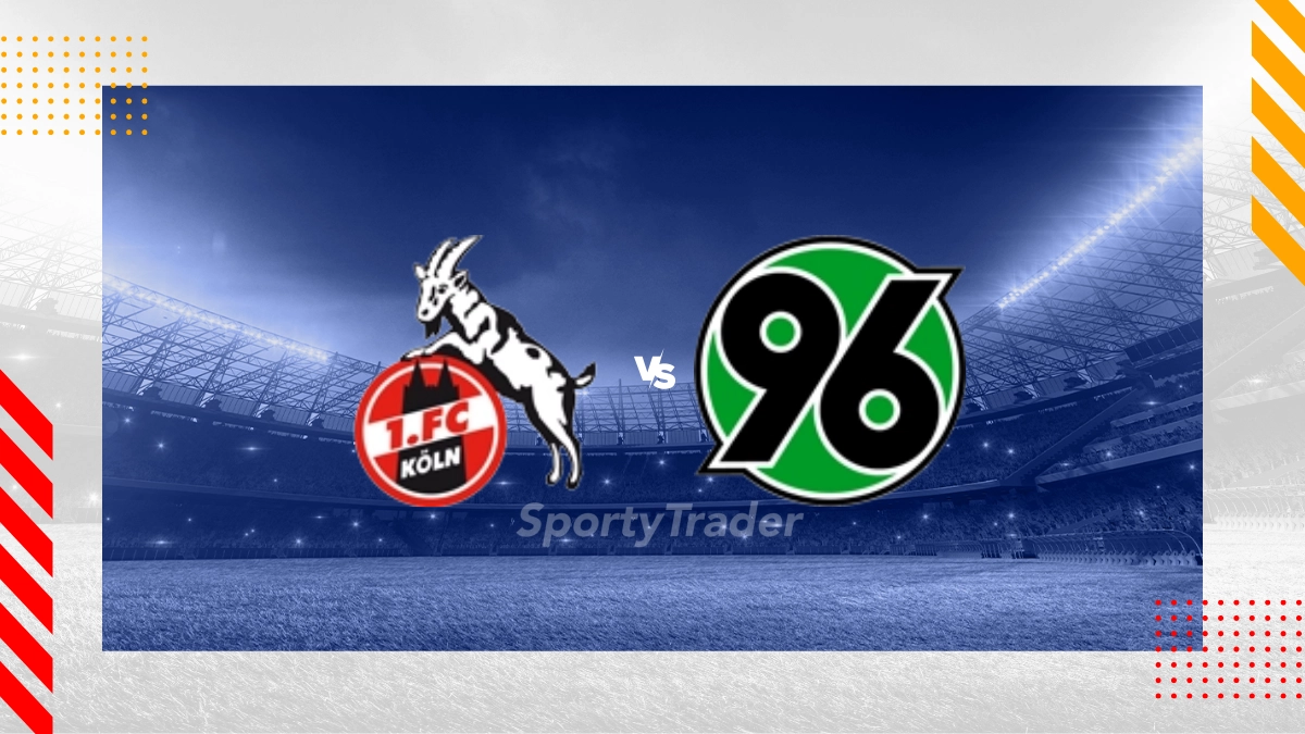 FC Köln vs. Hannover 96 Prognose