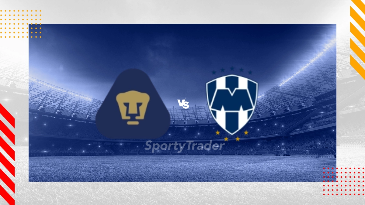 Pronóstico Pumas UNAM vs Monterrey