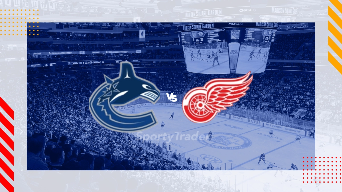 Vancouver Canucks vs Detroit Red Wings Picks