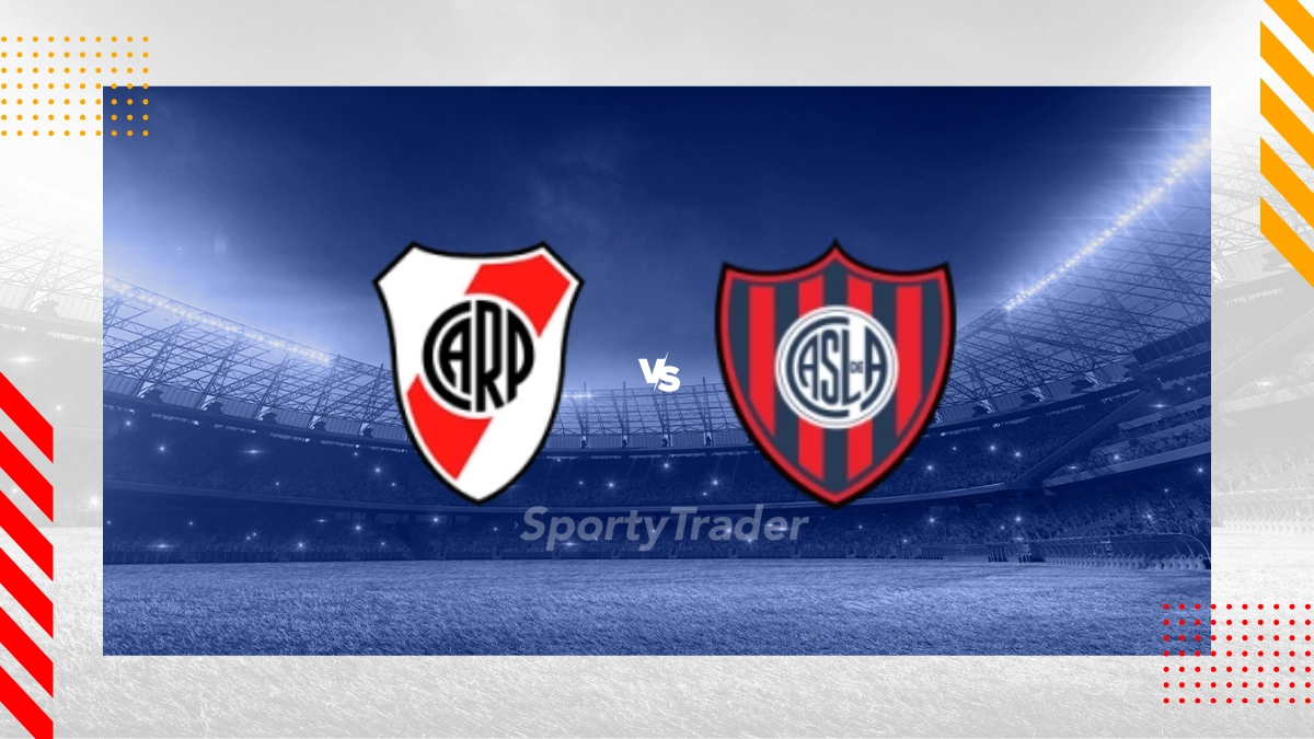 Pronóstico River Plate vs CA San Lorenzo De Almagro