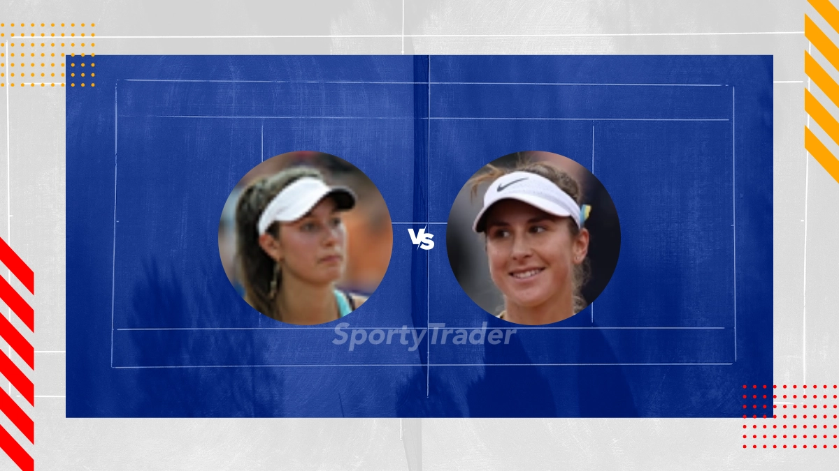 Palpite Oceane Dodin vs Belinda Bencic