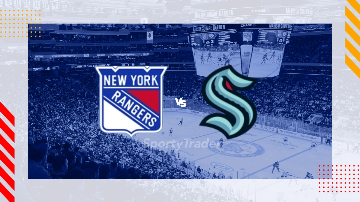 Pronóstico New York Rangers vs Seattle Kraken