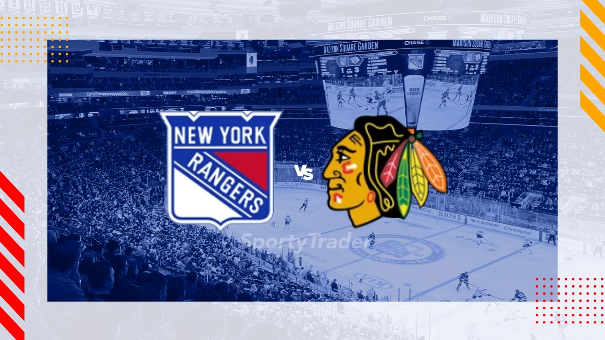 Pronóstico New York Rangers vs Chicago Blackhawks