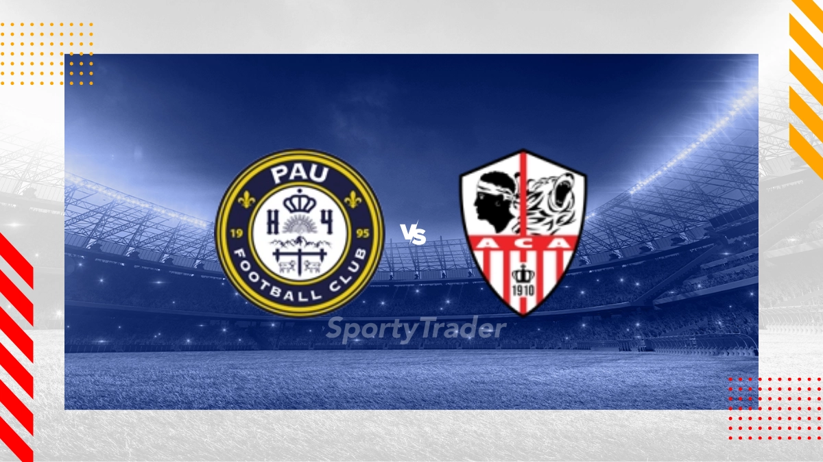 Pronostic Pau FC vs AC Ajaccio