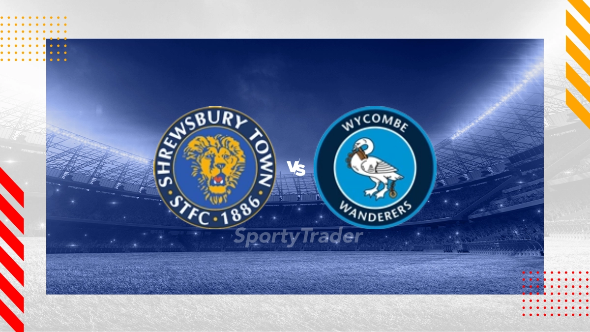 Shrewsbury Town vs Wycombe Wanderers Prediction