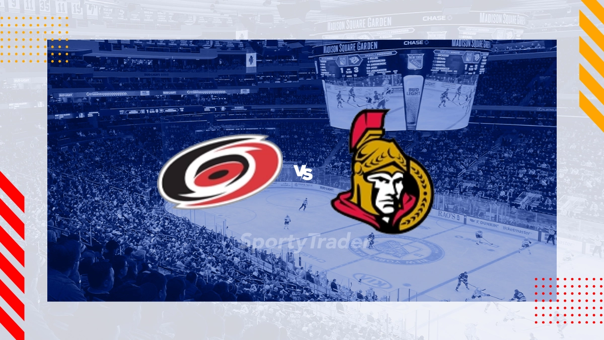 Pronóstico Carolina Hurricanes vs Ottawa Senators