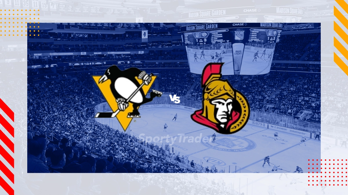 Pittsburgh Penguins vs Ottawa Senators Picks