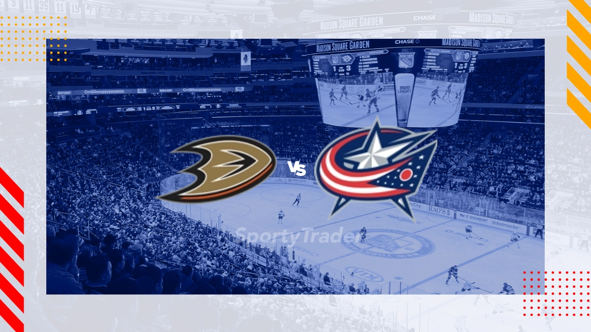 Anaheim Ducks vs Columbus Blue Jackets Picks