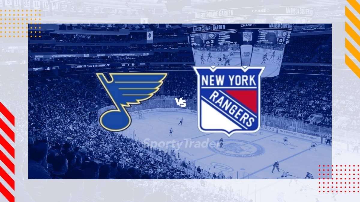 Pronóstico St. Louis Blues vs New York Rangers