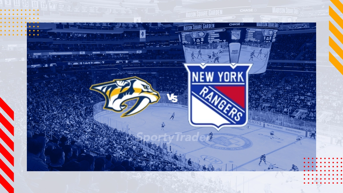 Pronóstico Nashville Predators vs New York Rangers