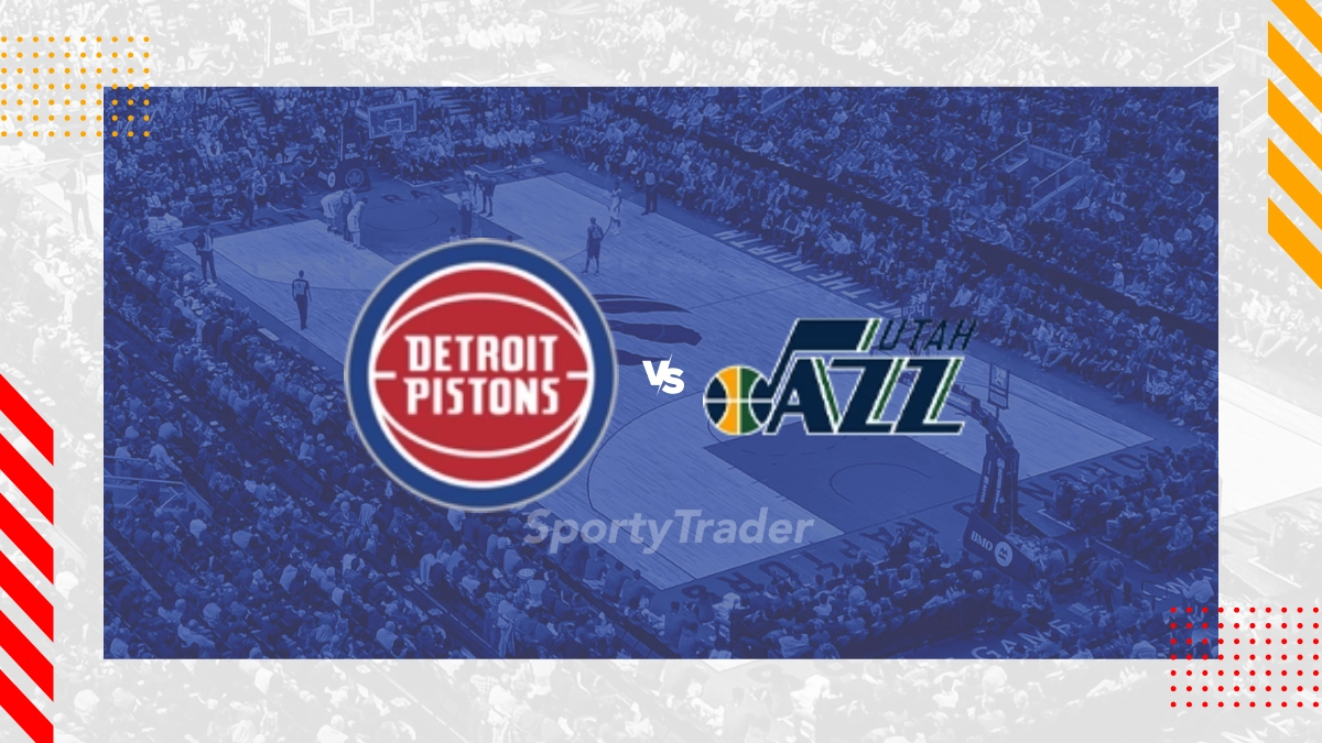 Pronóstico Detroit Pistons vs Utah Jazz