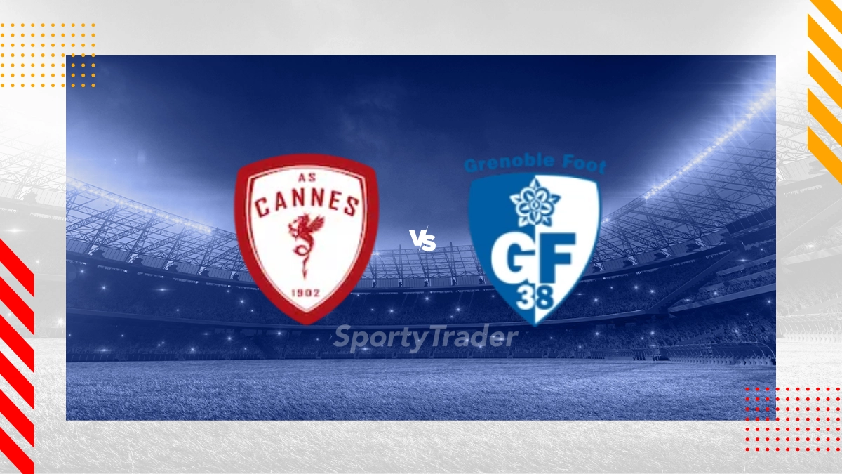 Pronostic Cannes vs Grenoble Foot