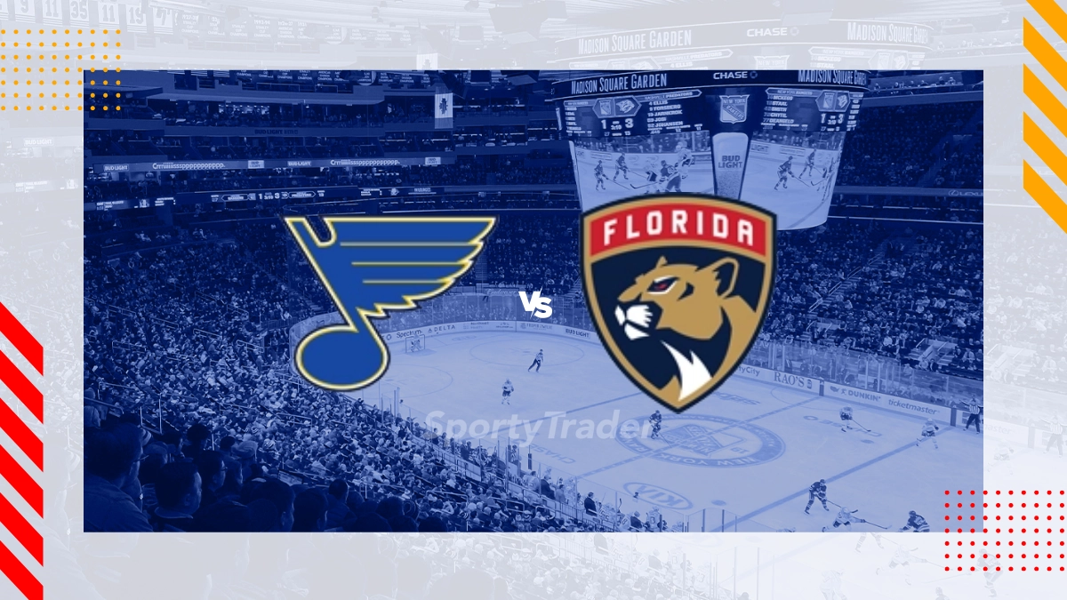 St. Louis Blues vs Florida Panthers Picks