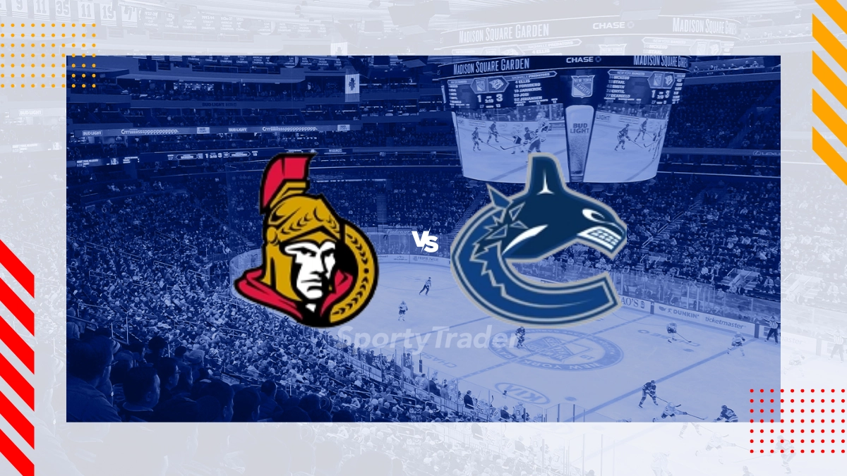 Ottawa Senators vs Vancouver Canucks Picks