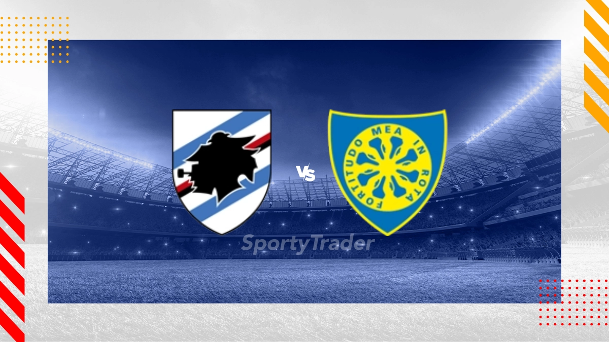 Pronostic Sampdoria Gênes vs Carrarese Calcio