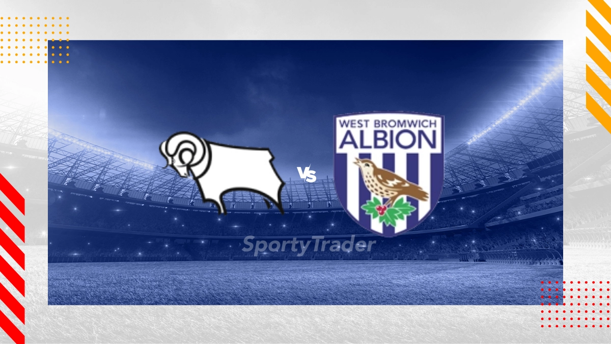 Pronostic Derby County vs West Bromwich Albion