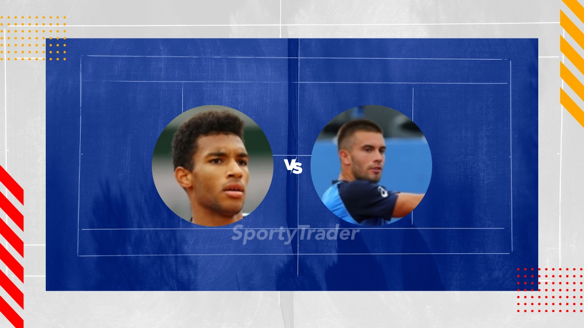 Palpite Felix Auger Aliassime vs Borna Coric