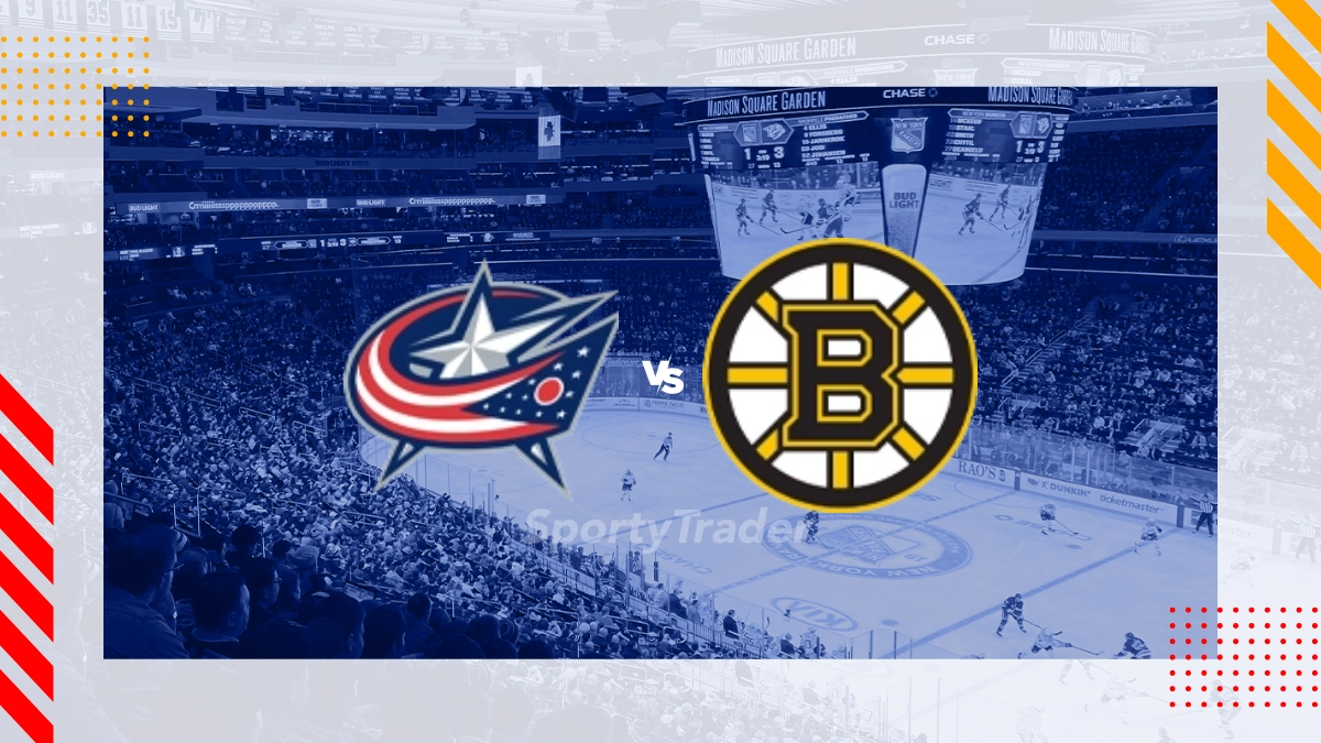 Pronóstico Columbus Blue Jackets vs Boston Bruins