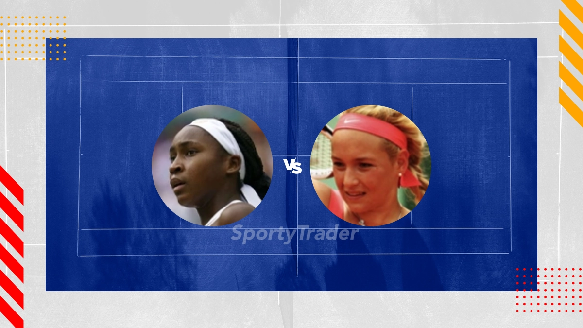 Palpite Cori Gauff vs Donna Vekic