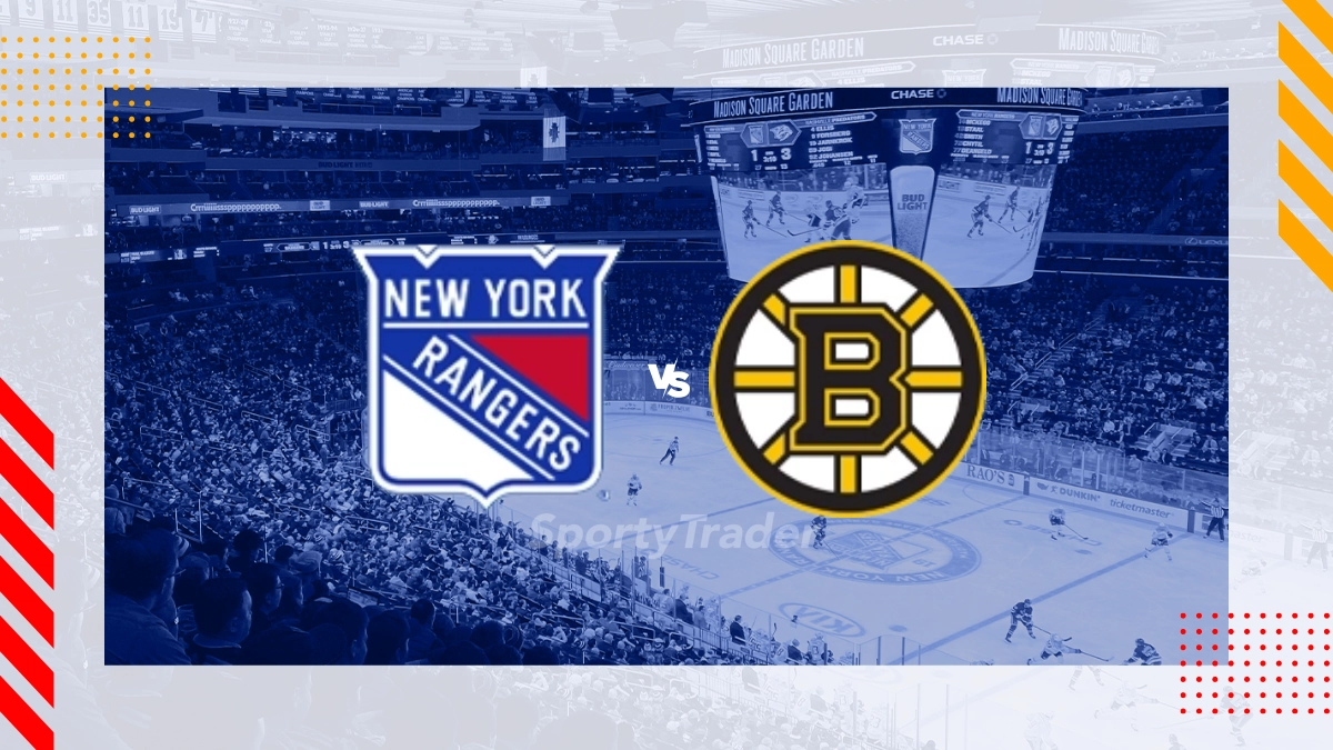 Pronóstico New York Rangers vs Boston Bruins