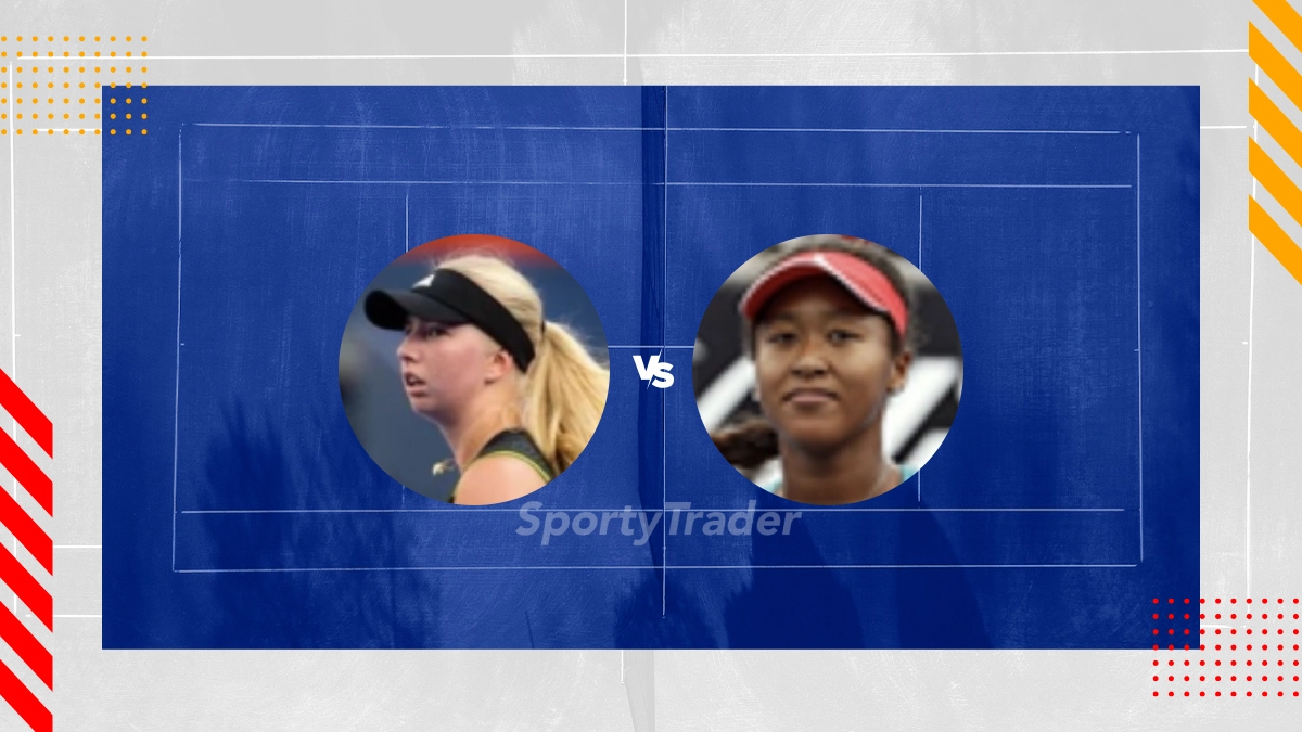 Pronostic Clara Tauson vs Naomi Osaka