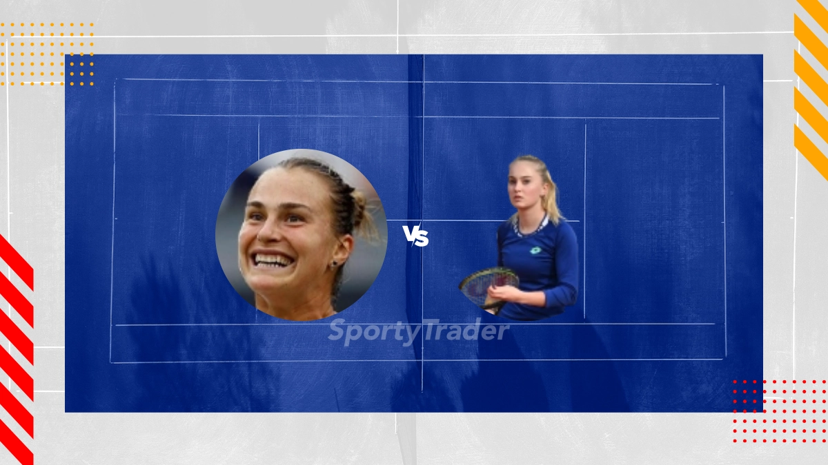 Aryna Sabalenka vs Polina Kudermetova Prediction