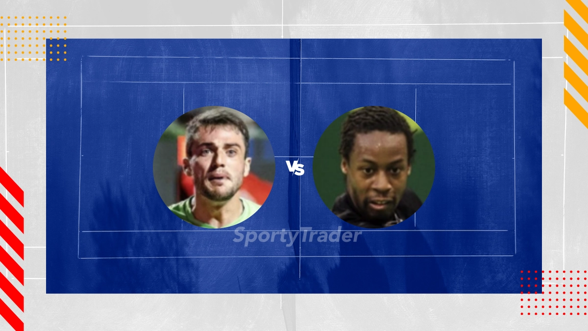 Pronostic Pedro Martinez Portero vs Gael Monfils