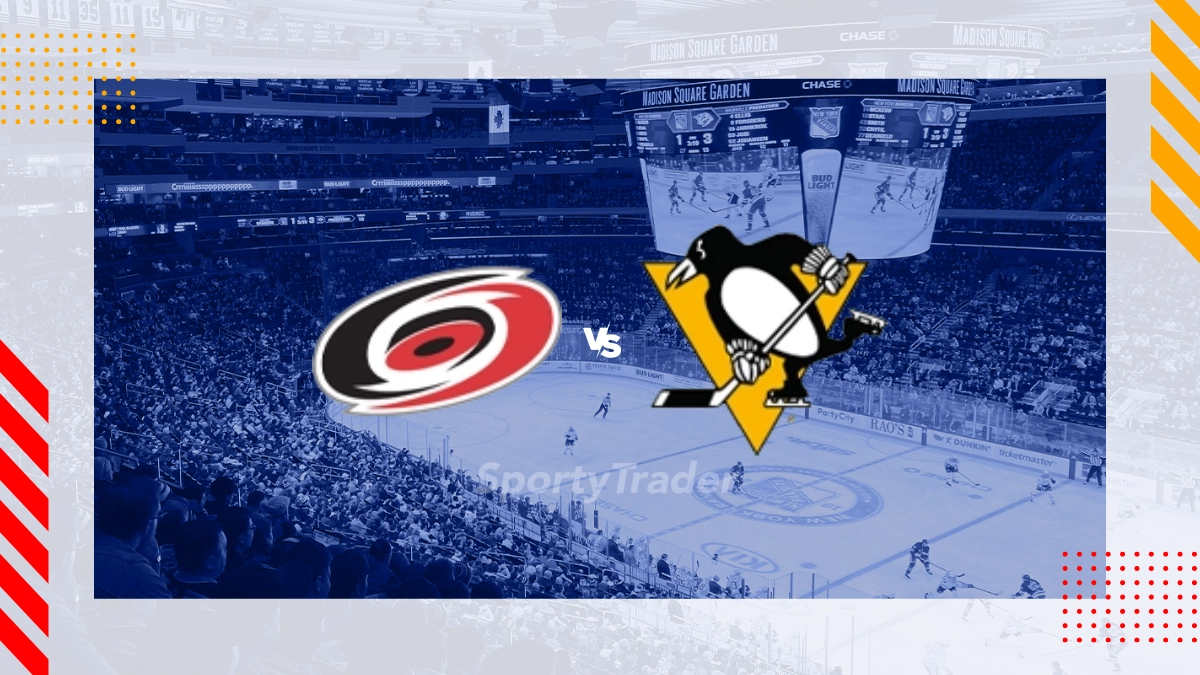 Pronóstico Carolina Hurricanes vs Pittsburgh Penguins