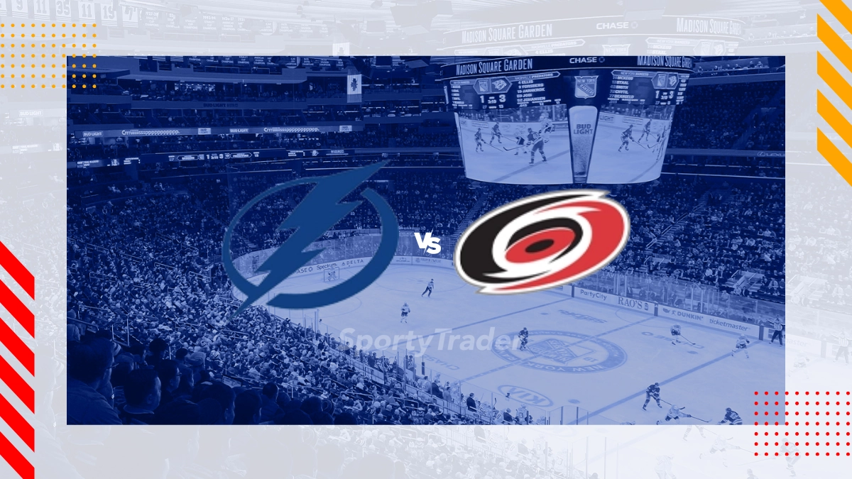 Pronóstico Tampa Bay Lightning vs Carolina Hurricanes