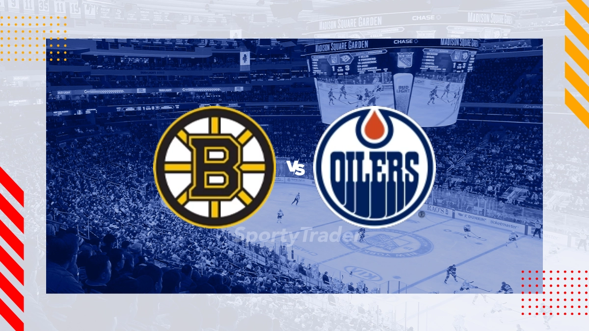 Pronóstico Boston Bruins vs Edmonton Oilers