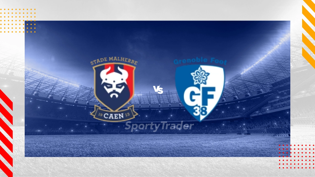 Pronostic Caen vs Grenoble Foot