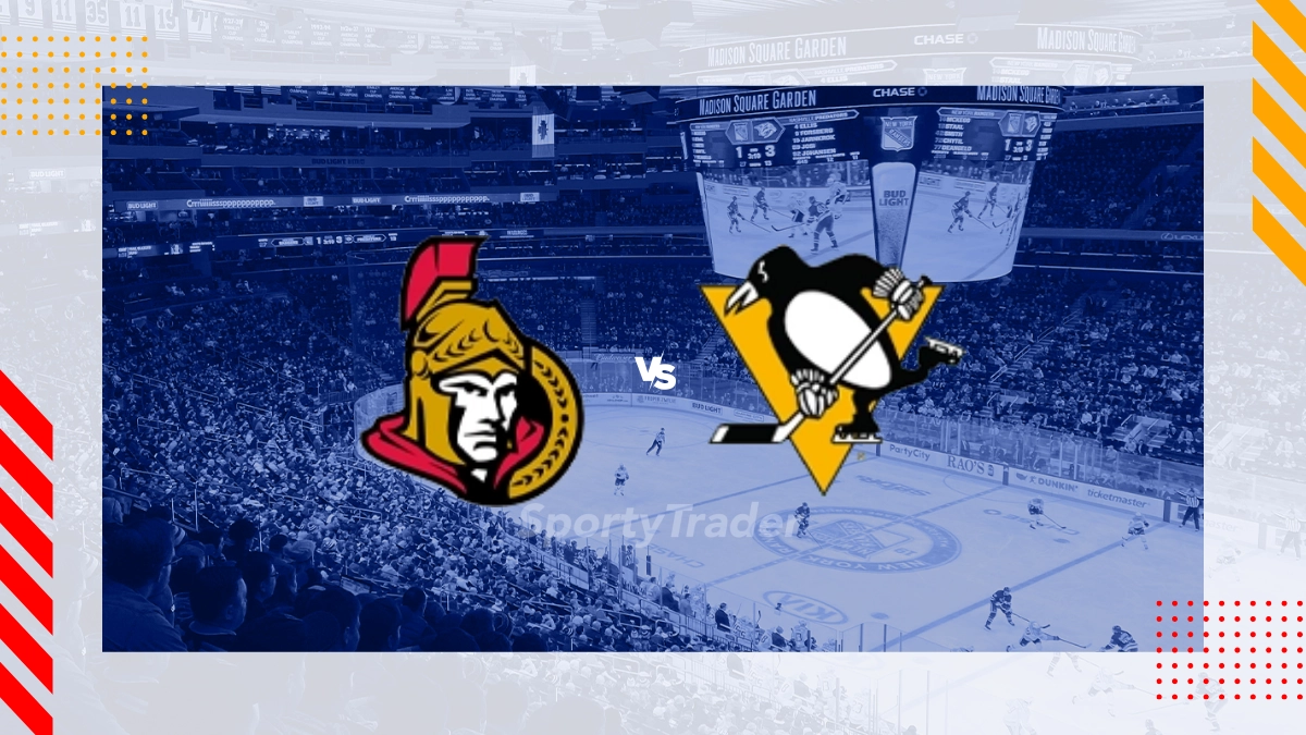 Ottawa Senators vs Pittsburgh Penguins Picks