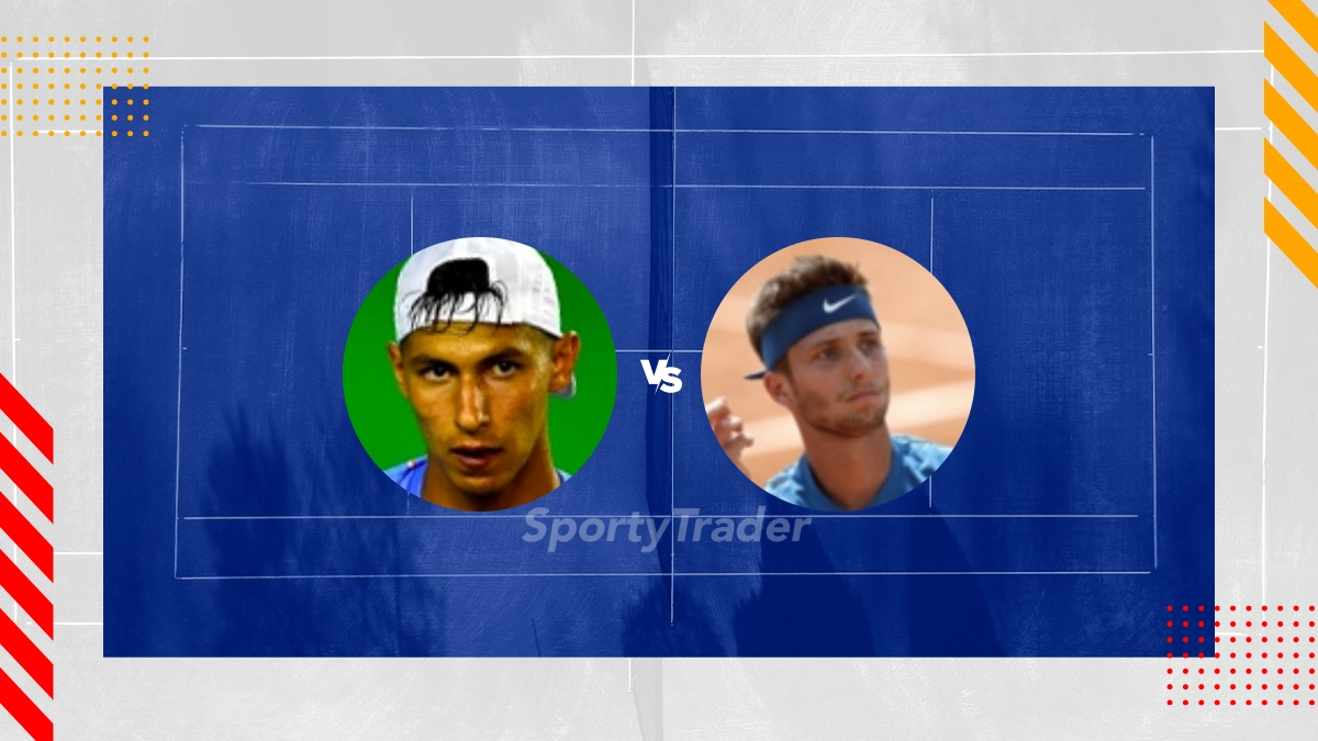 Pronostic Alexei Popyrin vs Corentin Moutet