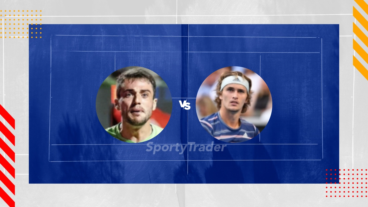 Pronóstico Pedro Martínez Portero vs Alexander Zverev