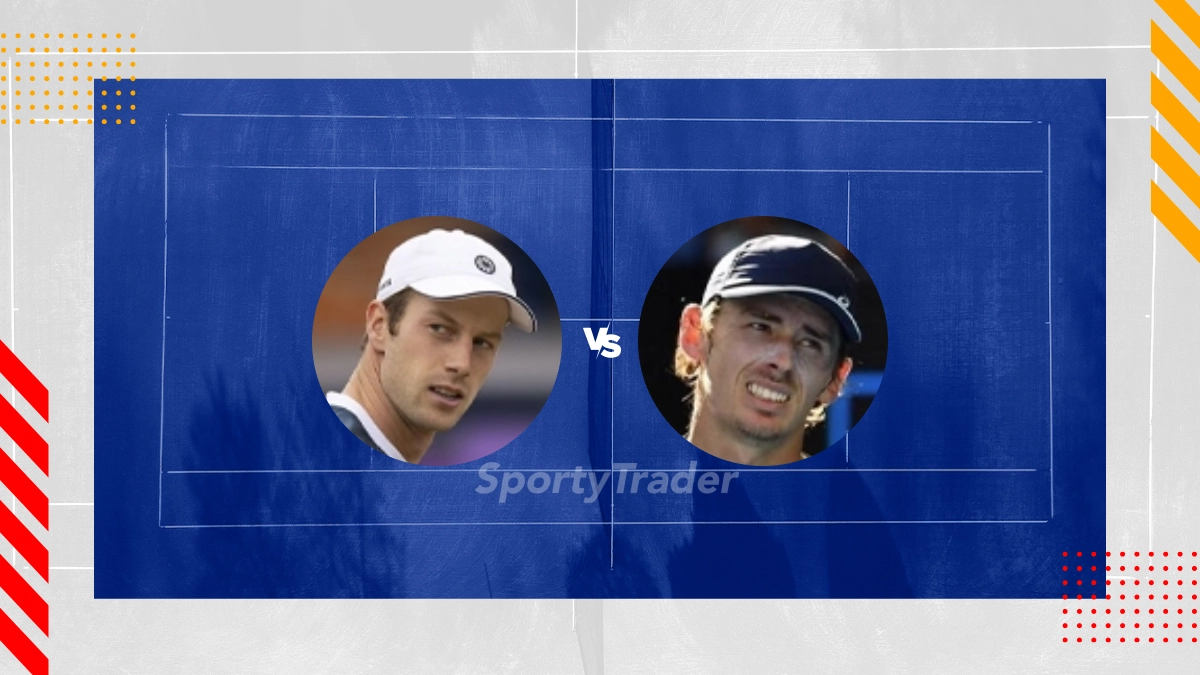 Voorspelling Botic Van De Zandschulp vs Alex De Minaur