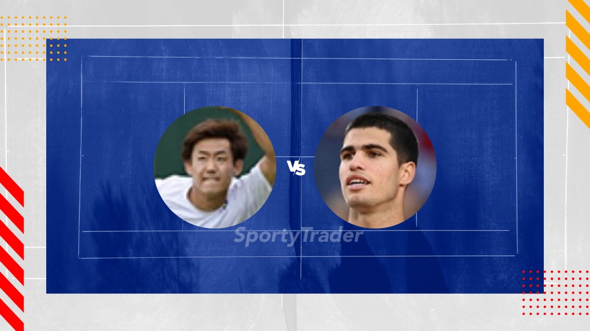 Pronóstico Yoshihito Nishioka vs Carlos Alcaraz