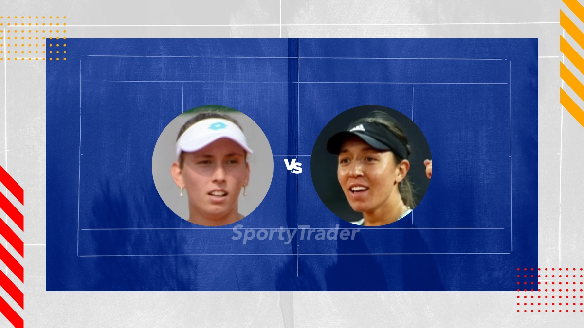 Pronóstico Elise Mertens vs Jessica Pegula