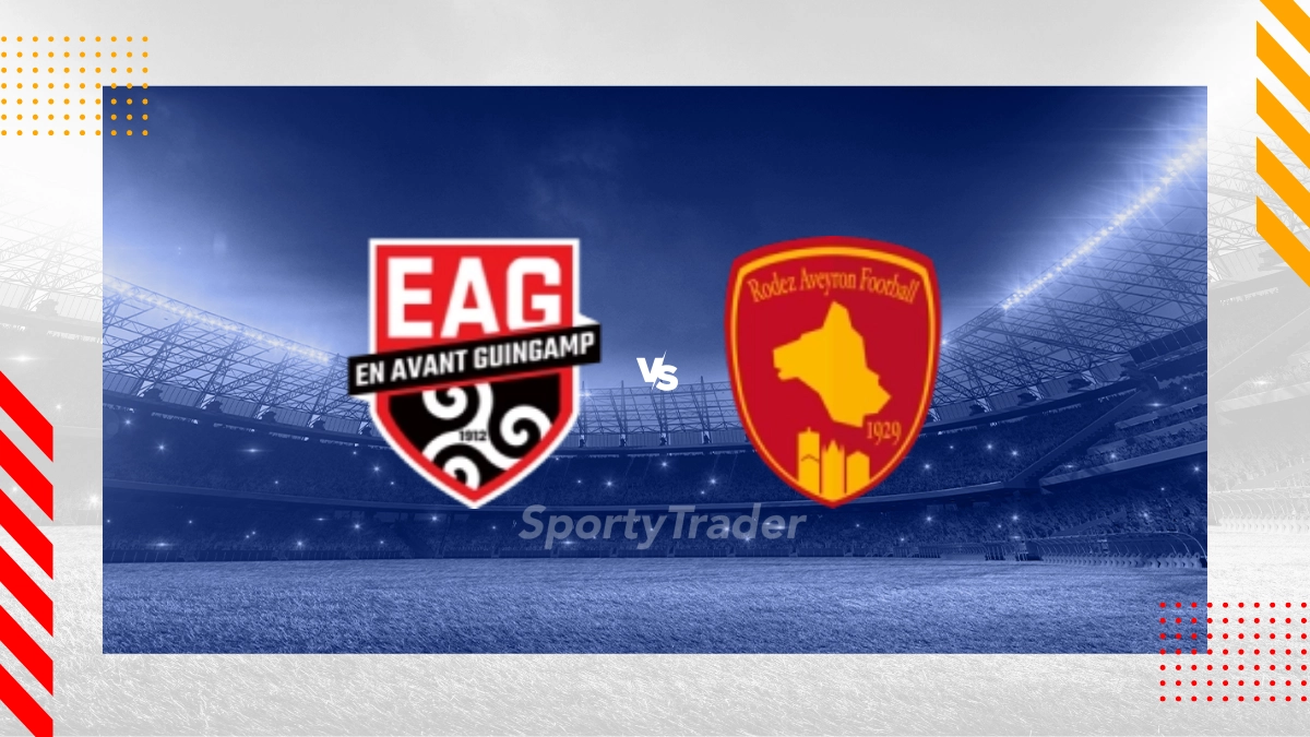 Pronostic EA Guingamp vs Rodez Aveyron