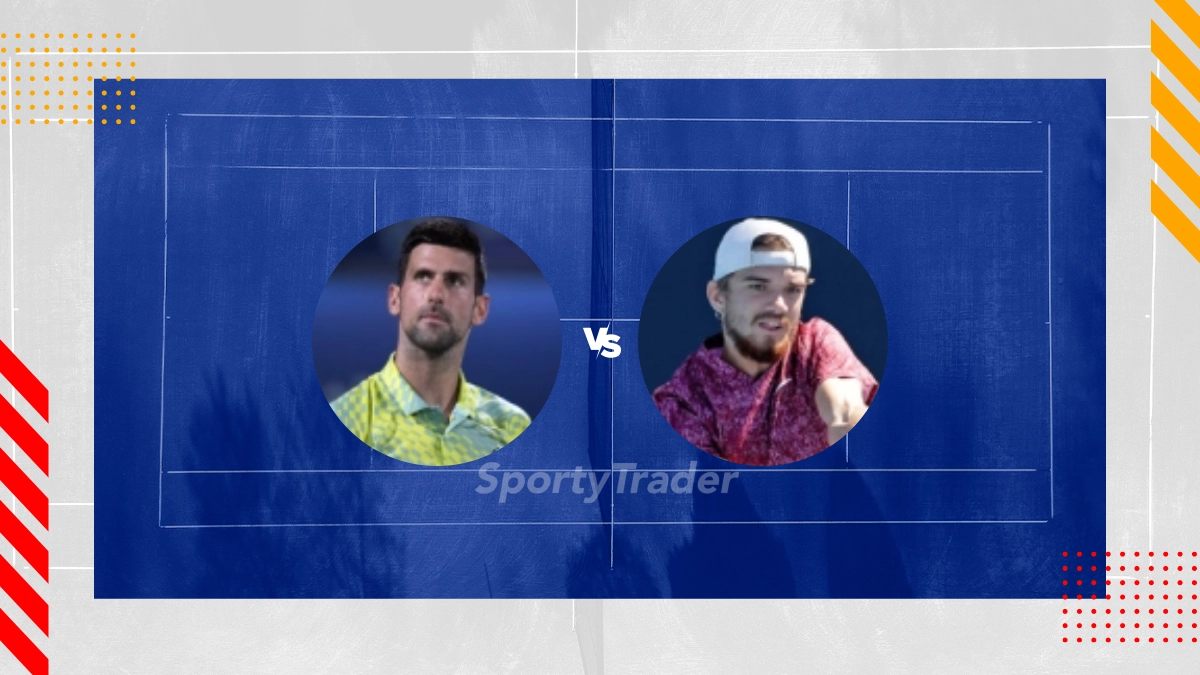 Prognóstico Novak Djokovic vs Tomas Machac