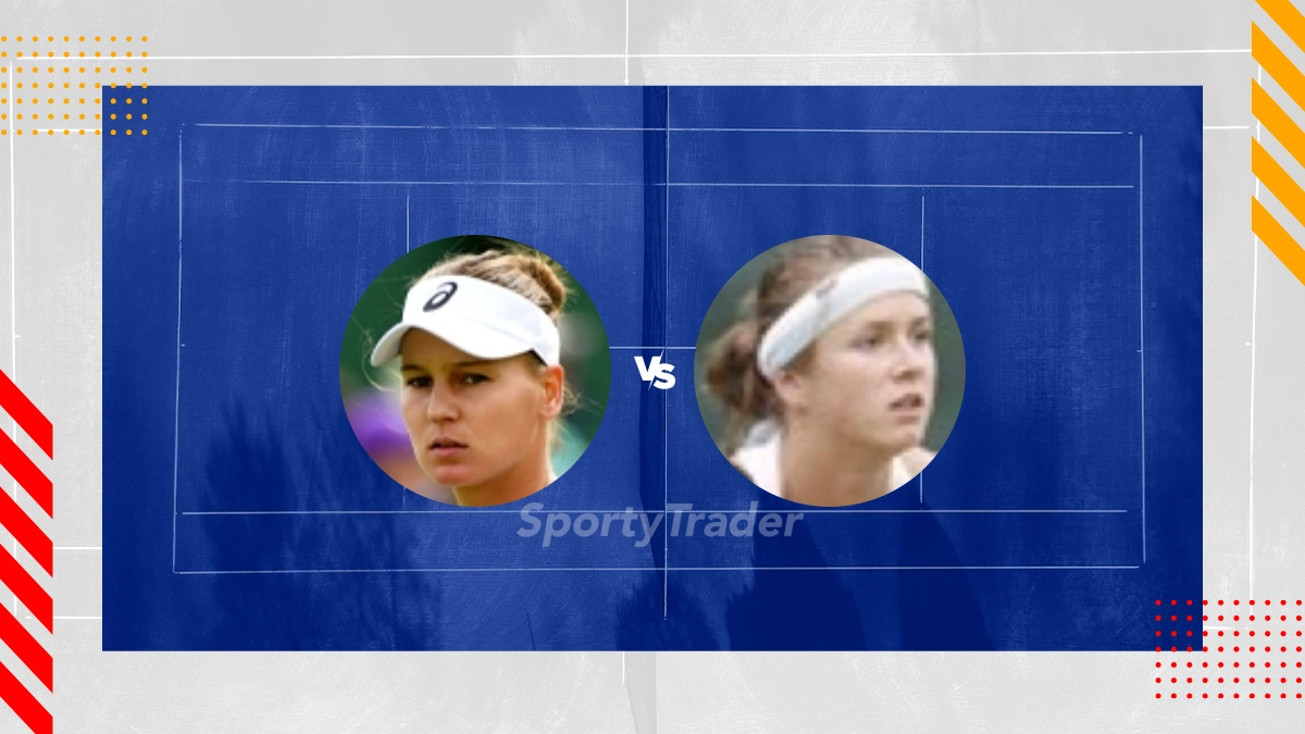 Pronostic Veronika Kudermetova vs Elina Svitolina