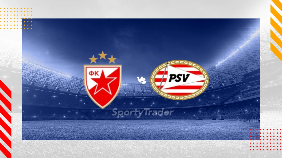 Palpite Estrela Vermelha Belgrado vs PSV Eindhoven