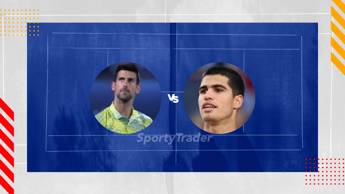 Pronostic Novak Djokovic vs Carlos Alcaraz