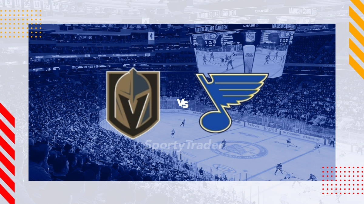 Pronóstico Vegas Golden Knights vs St. Louis Blues